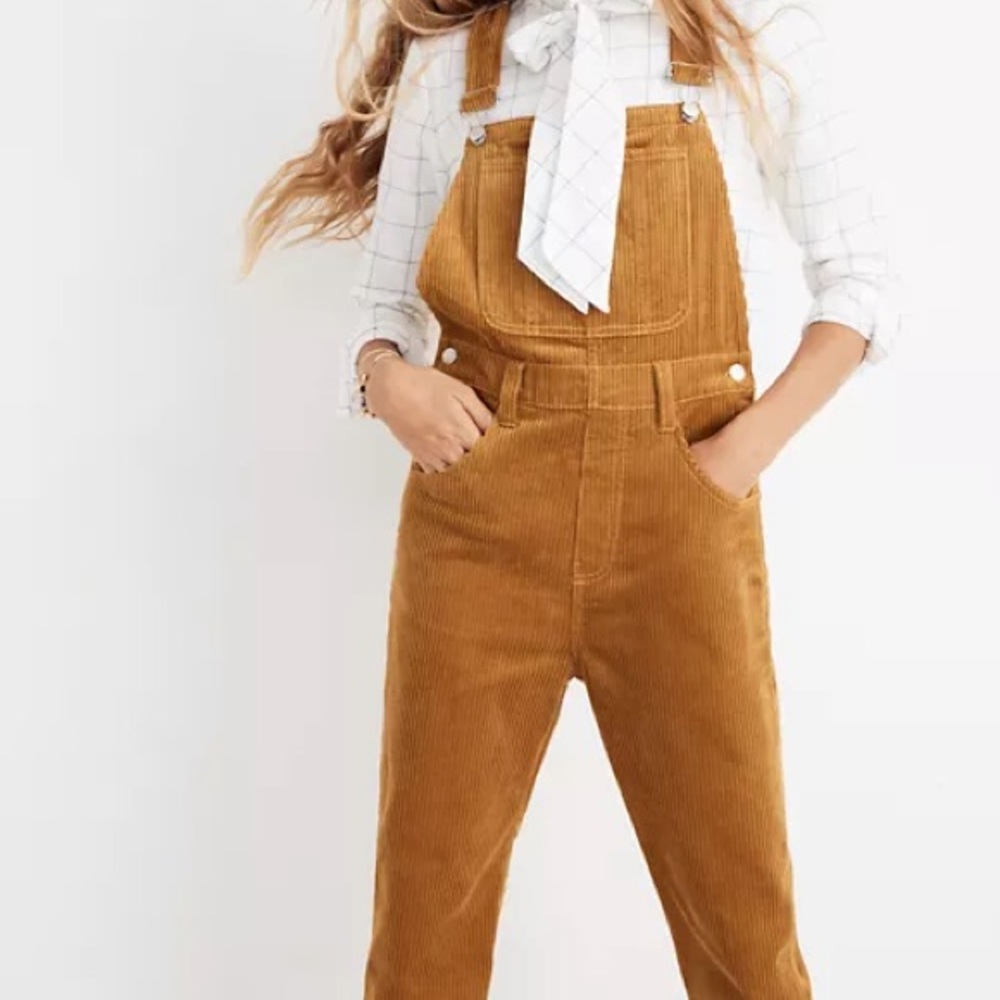 Madewell corduroy overalls